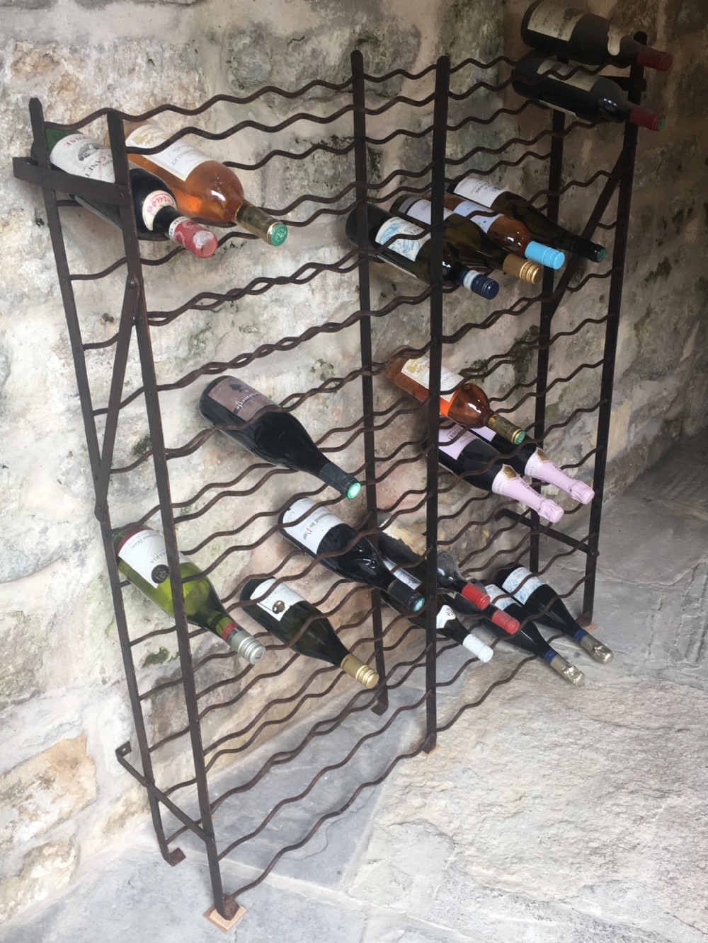 Edwardian wine rack View III