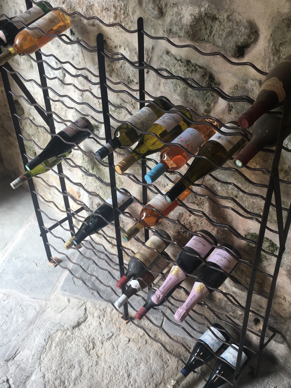 Edwardian wine rack View IV