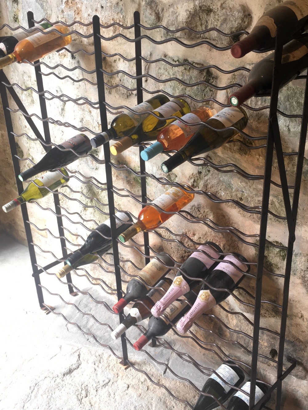 Edwardian wine rack View V