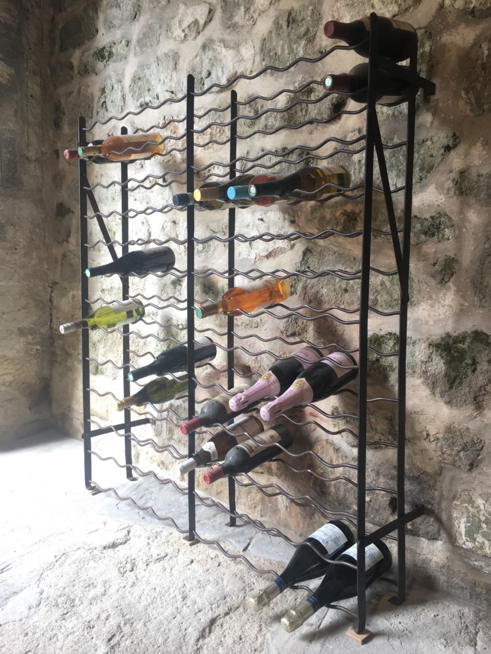 Edwardian wine rack View VI