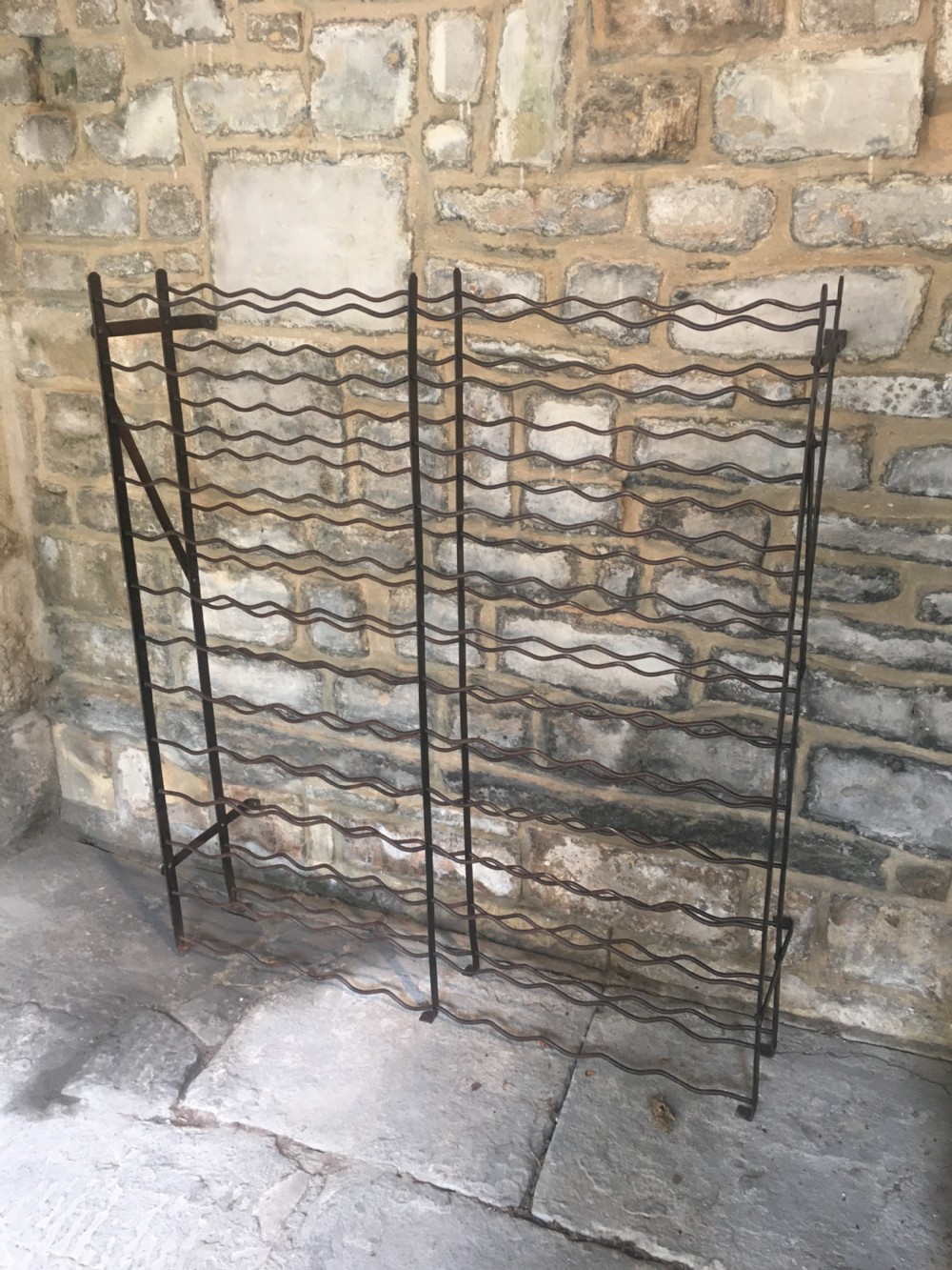 Edwardian wine rack View VIII