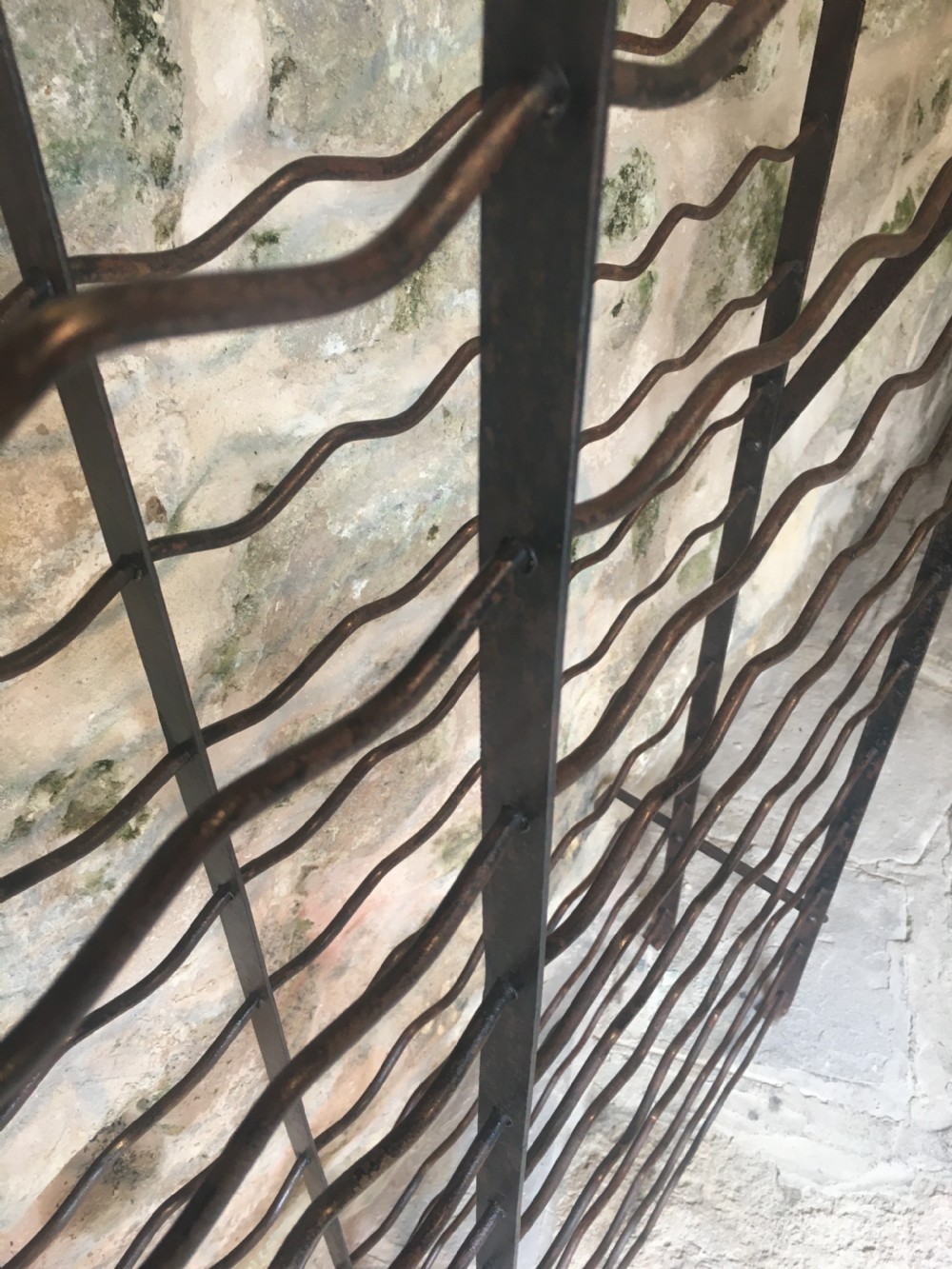 Edwardian wine rack View XIII
