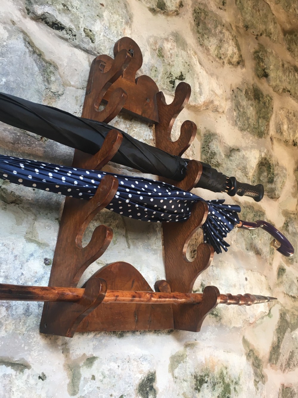 Superb c19th whip rack stIck stand View XVIII