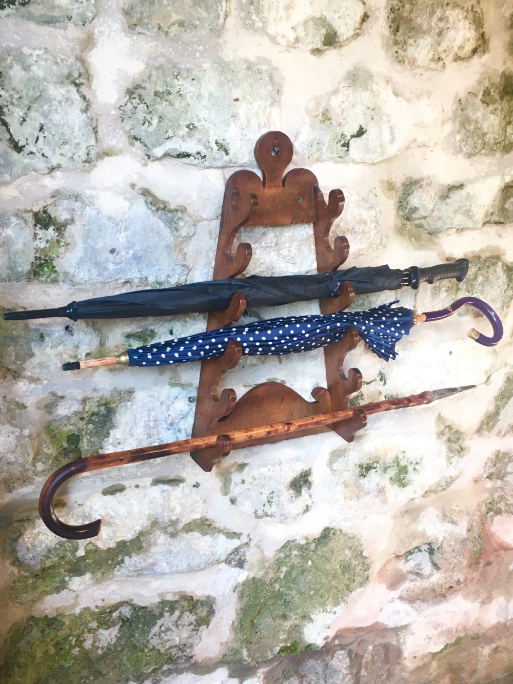 Superb c19th whip rack stIck stand View XX