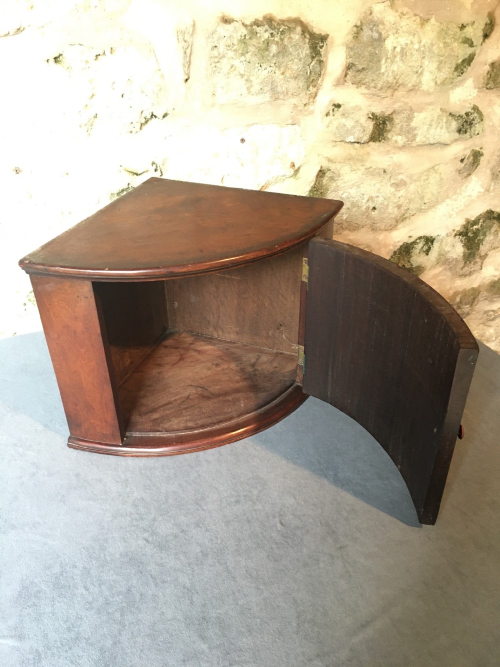 A charming Victorian corner cupboard  View XIII