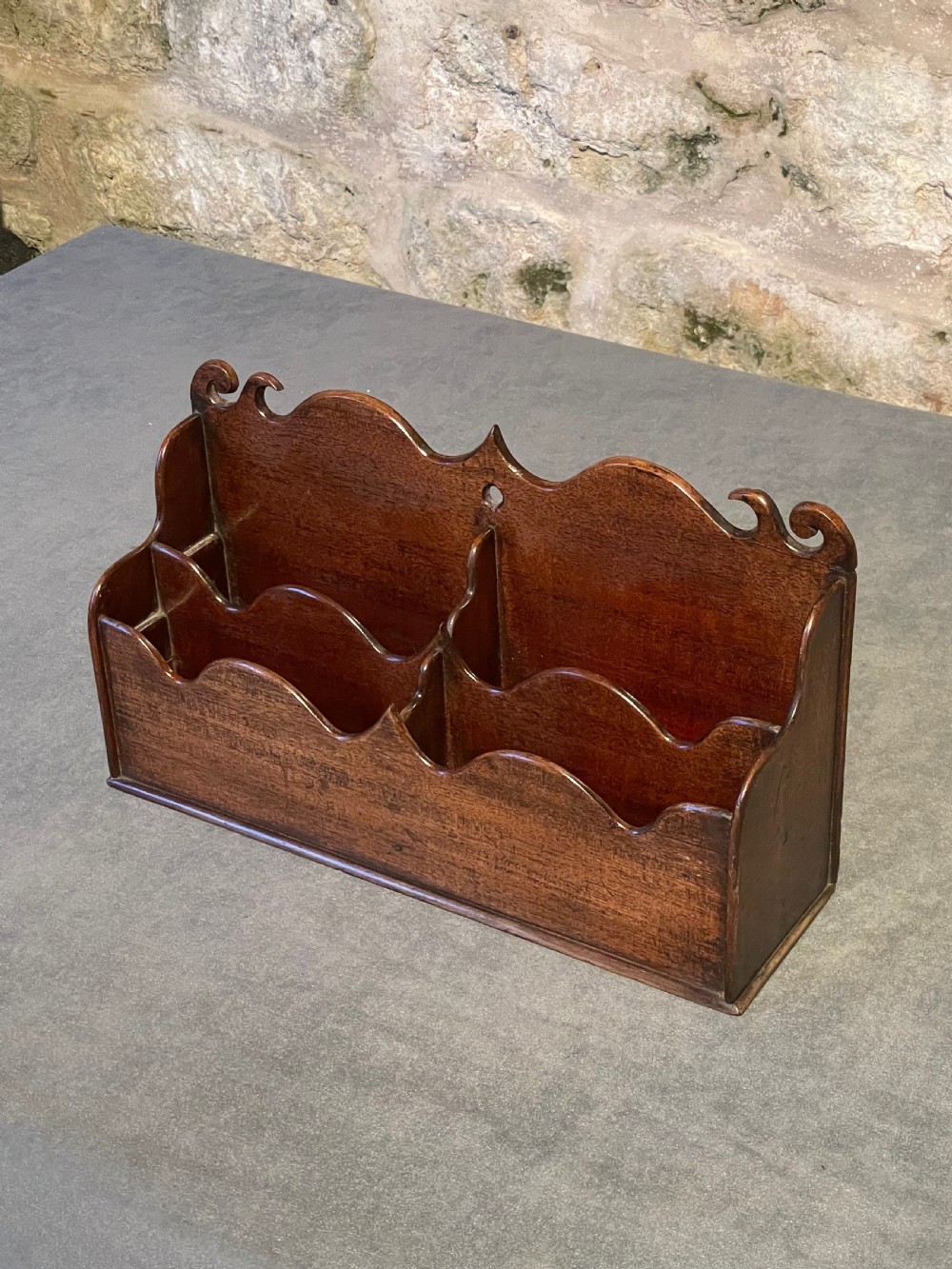 A stunning Victorian letter rack View IV