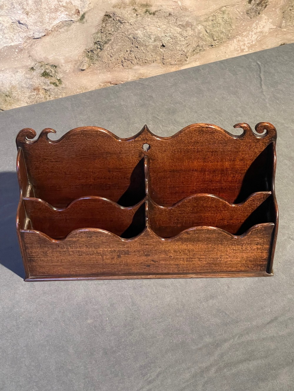 A stunning Victorian letter rack View VI
