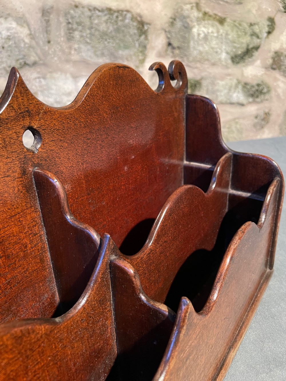 A stunning Victorian letter rack View XIII