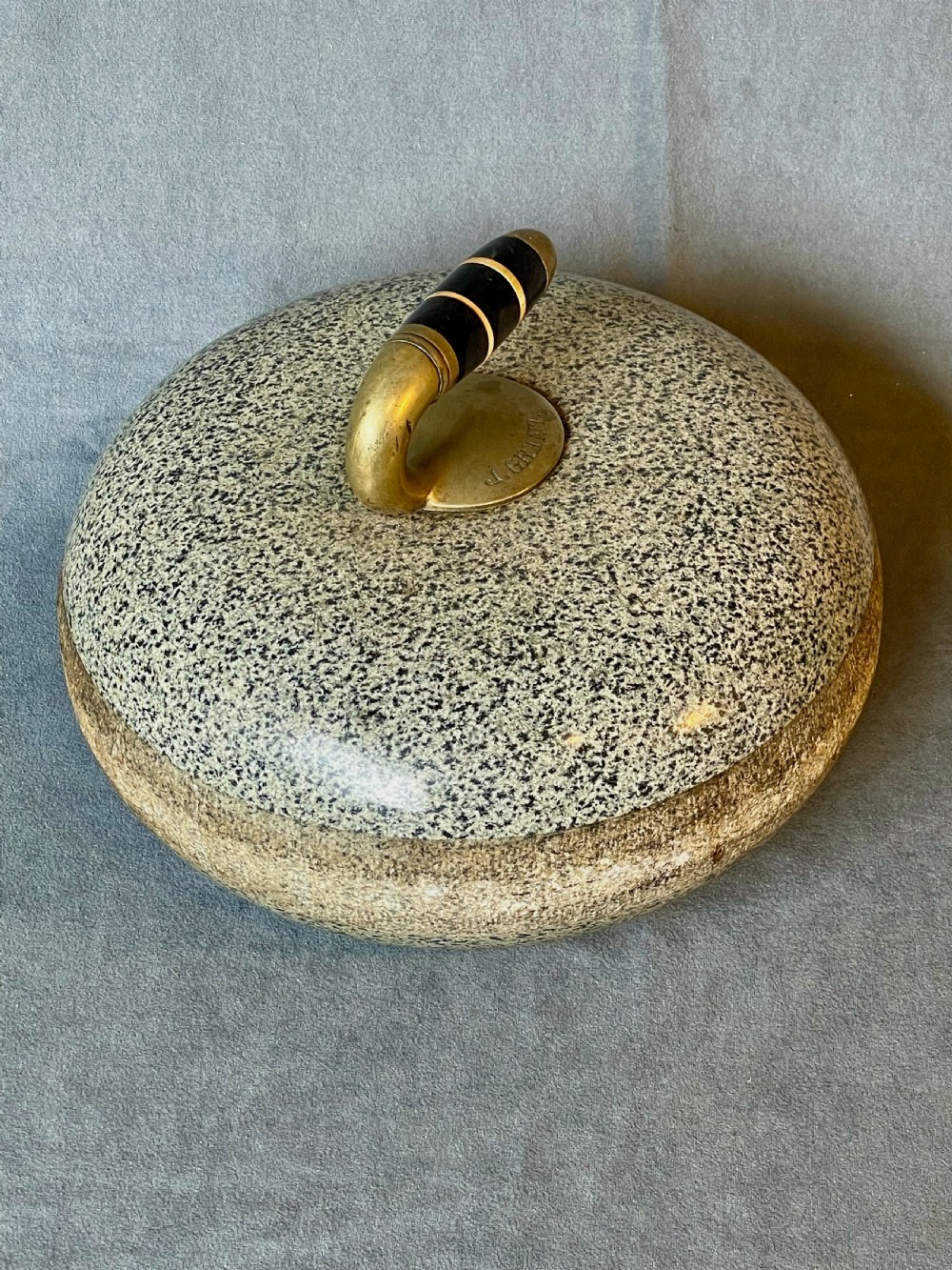 Beautiful top quality curling stone View III