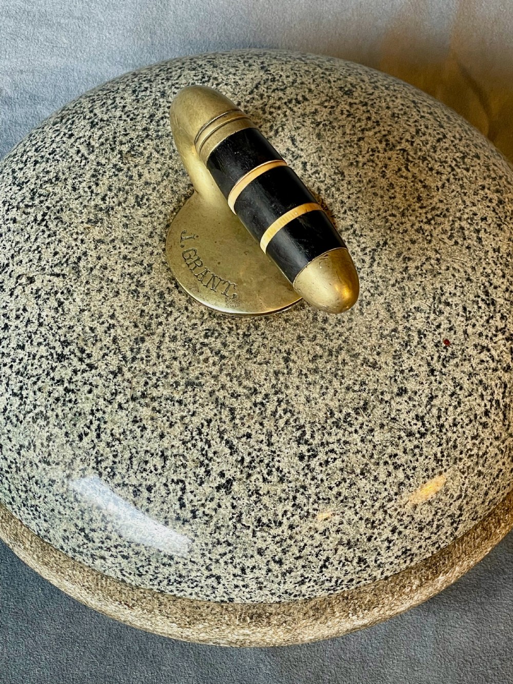 Beautiful top quality curling stone View IX