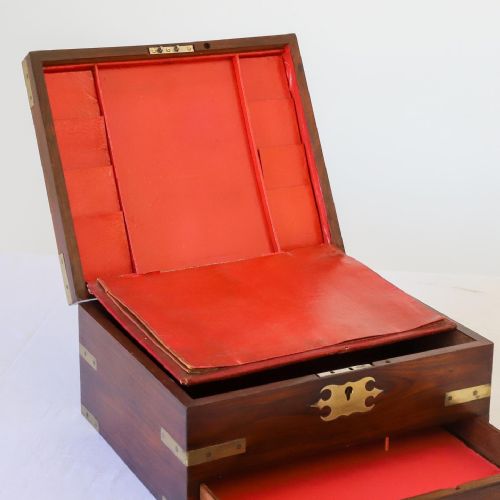 ENGLISH LATE GEORGIAN TRINKET BOX ROSEWOOD VENEER - ADDITIONAL PHOTO 4