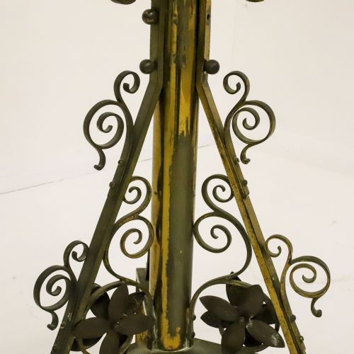 ENGLISH 1883 GILT BRASS ECCLESIASTICAL LECTERN - ADDITIONAL PHOTO 12