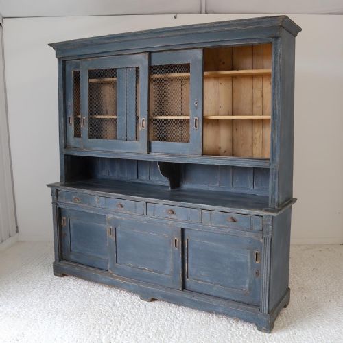 PINE BUTLER'S PANTRY DRESSER EARLY 20THCLATER PAINTED - ADDITIONAL PHOTO 4