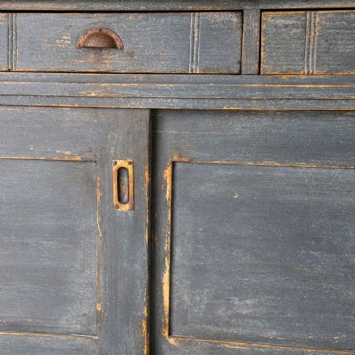 PINE BUTLER'S PANTRY DRESSER EARLY 20THCLATER PAINTED - ADDITIONAL PHOTO 7