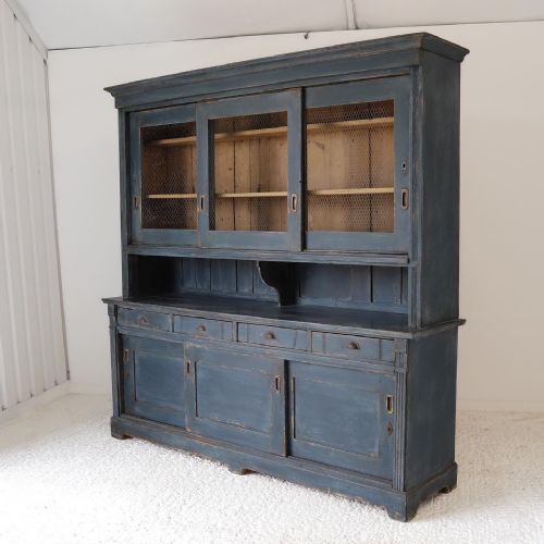 PINE BUTLER'S PANTRY DRESSER EARLY 20THCLATER PAINTED - ADDITIONAL PHOTO 9
