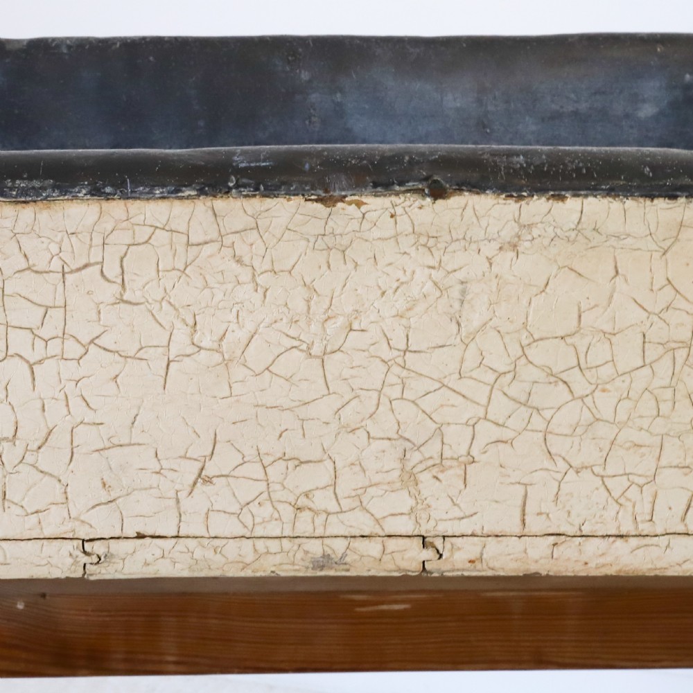 19th Century Lead Lined Sink on Stand View VII