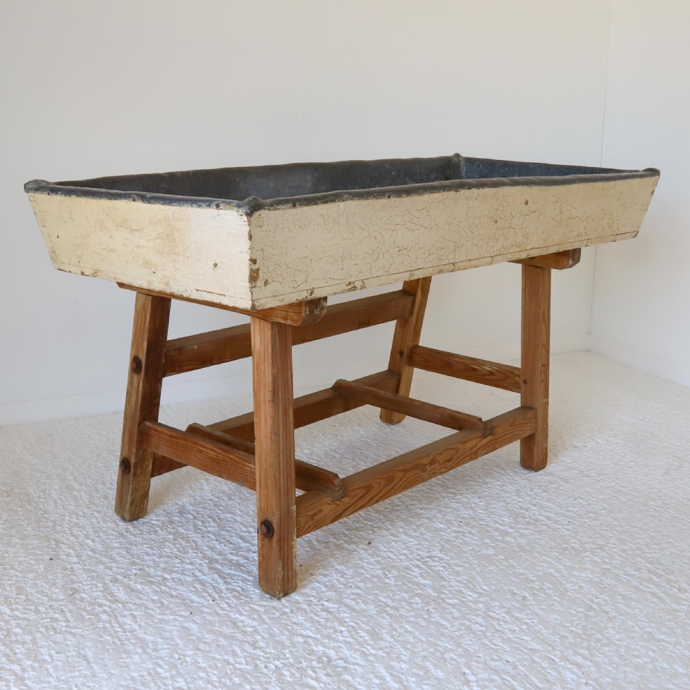 19th Century Lead Lined Sink on Stand View IX