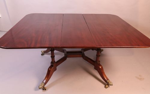 Rare Georgian Cumberland Dining Table
