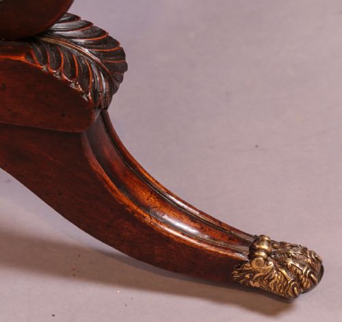 GEORGIAN MAHOGANY SOFA TABLE - ADDITIONAL PHOTO 11