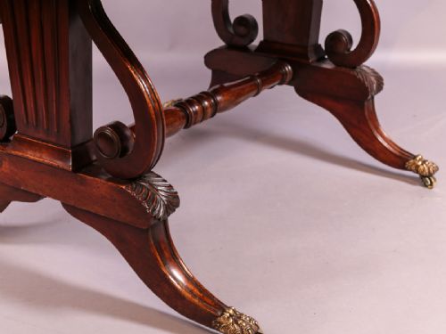 GEORGIAN MAHOGANY SOFA TABLE - ADDITIONAL PHOTO 13