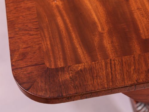 GEORGIAN MAHOGANY SOFA TABLE - ADDITIONAL PHOTO 18