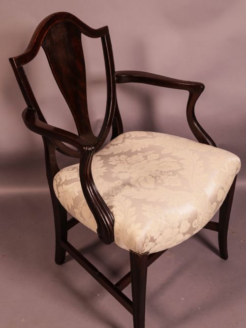 HEPPLEWHITE PERIOD CARVER CHAIR - ADDITIONAL PHOTO 1