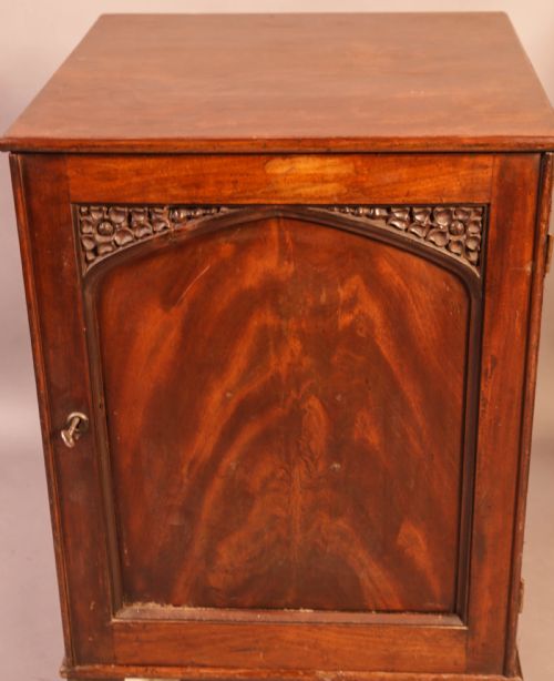 A GOOD VICTORIAN COLECTORS CABINET 11 DRAWERS - ADDITIONAL PHOTO 2