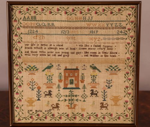 A Girl Sampler by Ann Maria King