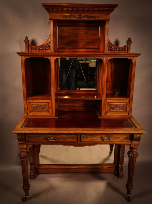 A Very Unusual Mahogany Desk