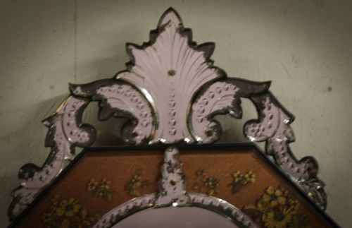 A VENETIAN WALL MIRROR - ADDITIONAL PHOTO 2
