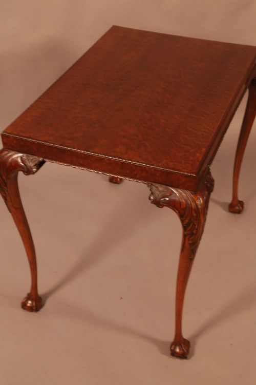 A SUPER QUALITY SILVER TABLE CHIPPENDALE STYLE - ADDITIONAL PHOTO 1
