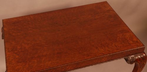 A SUPER QUALITY SILVER TABLE CHIPPENDALE STYLE - ADDITIONAL PHOTO 5