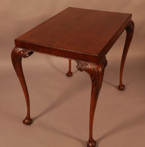 A SUPER QUALITY SILVER TABLE CHIPPENDALE STYLE - ADDITIONAL PHOTO 8
