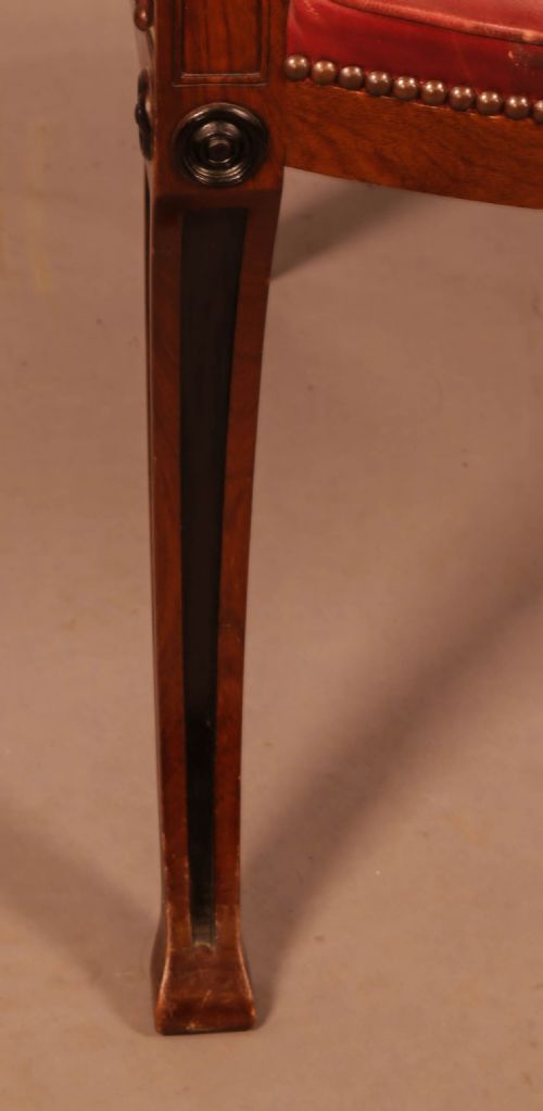 A FINE PAIR OF REGENCY PERIOD CARVER CHAIRS HENRY MAXWELL - ADDITIONAL PHOTO 6