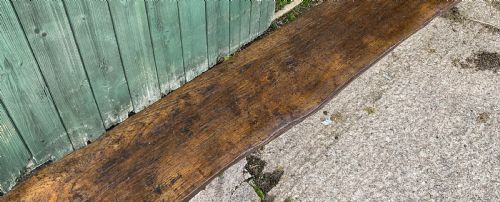 AN 18TH CENTURY OAK BENCH FROM BISHOPTHORPE PALACE YORK - ADDITIONAL PHOTO 7