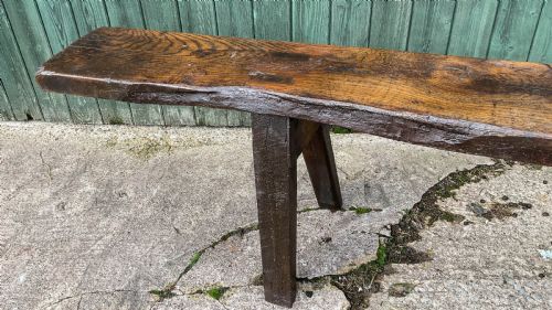 18TH C OAK BENCH FROM BISHOPTHORPE PALACE YORK - ADDITIONAL PHOTO 8