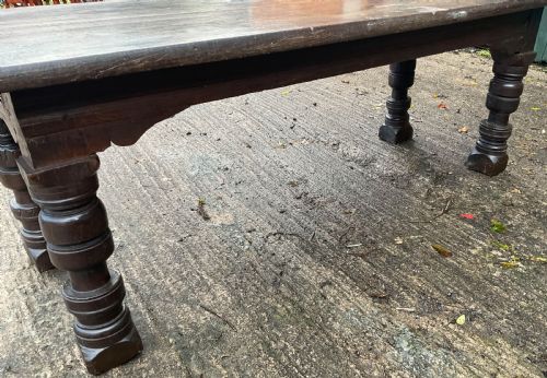 A 17TH CENTURY REFECTORY TABLE IN OAK - ADDITIONAL PHOTO 12