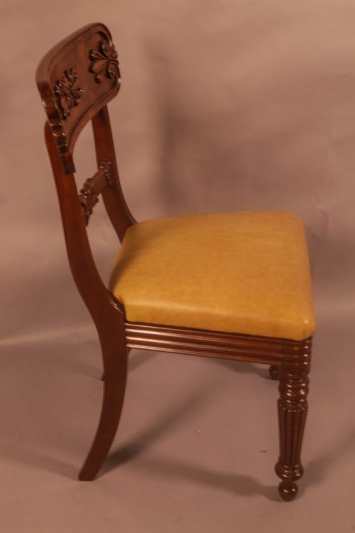 A SUPER SET OF 3 WILLIAM IV PERIOD DINING CHAIRS GILLOWS - ADDITIONAL PHOTO 7