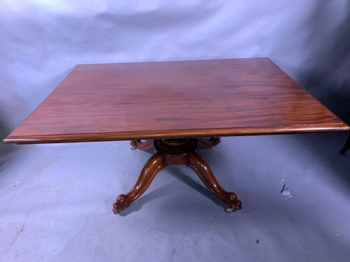 A SUPERB MAHOGANY BREAKFAST DINING TABLE IN MAHOGANY - ADDITIONAL PHOTO 1