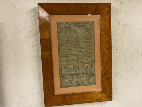 GEORGE II LORDS PRAYER SAMPLER SARAH READING 1729 - ADDITIONAL PHOTO 1
