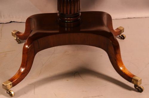A FINE GEORGIAN MAHOGANY SOFA TABLE - ADDITIONAL PHOTO 8