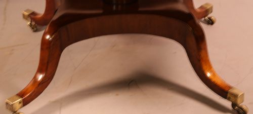 A FINE GEORGIAN MAHOGANY SOFA TABLE - ADDITIONAL PHOTO 9