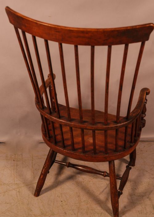 VERY RARE SCOTTISH DARVIL WINDSOR CHAIR - ADDITIONAL PHOTO 2
