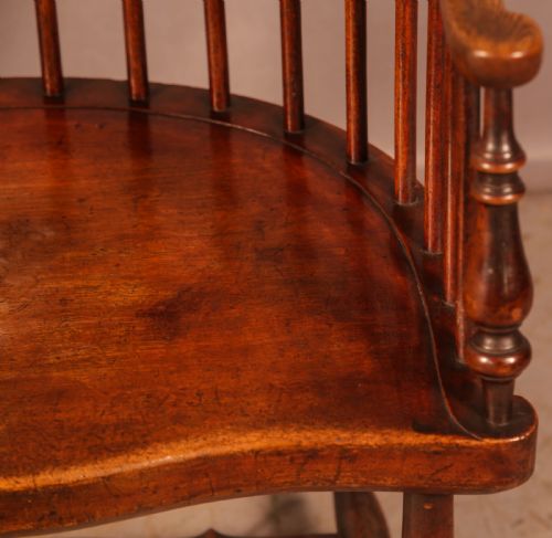 VERY RARE SCOTTISH DARVIL WINDSOR CHAIR - ADDITIONAL PHOTO 5