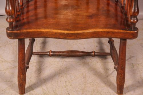 VERY RARE SCOTTISH DARVIL WINDSOR CHAIR - ADDITIONAL PHOTO 11