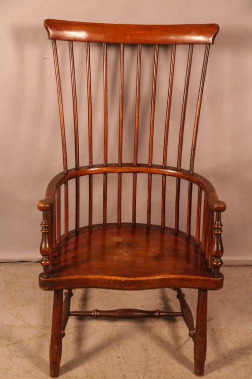 VERY RARE SCOTTISH DARVIL WINDSOR CHAIR - ADDITIONAL PHOTO 13