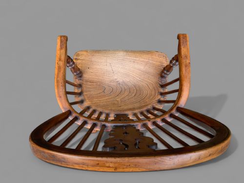 BENJAMIN GILLING YEW WOOD WINDSOR CHAIR - ADDITIONAL PHOTO 3