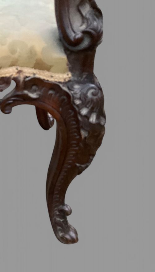 A WONDERFUL GEORGIAN SEAT ROCOCO C1770 - ADDITIONAL PHOTO 9