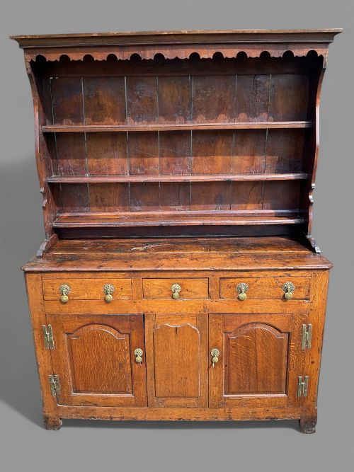 A VERY GOOD WELSH DRESSER FROM LLANWRST AREA C 1750 - ADDITIONAL PHOTO 7