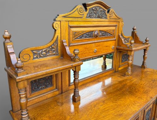 A SUPERB POLLARD OAK DRESSER - ADDITIONAL PHOTO 5